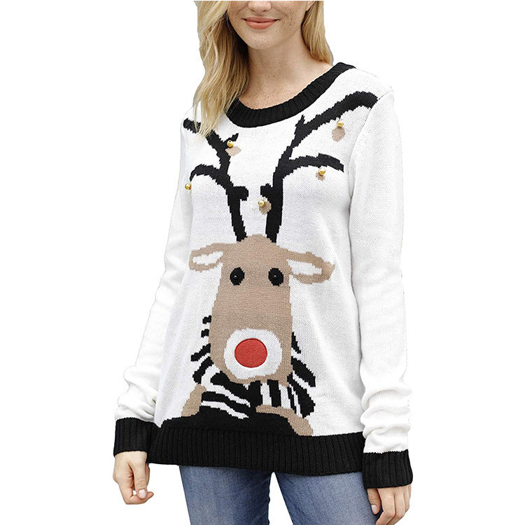 Ugly Christmas Sweater Autumn and Winter Christmas Jacquard Sweater