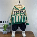 Toddler Boys Sweater Boys Hooded Sweatshirt Spring and Autumn