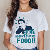 Friends Joey T Shirt Friends TV Show T Shirt Men and Women Couple T-shirt