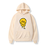 Drippy Hoodies Smiley Face Drew Biber Same Style Sweatershirt