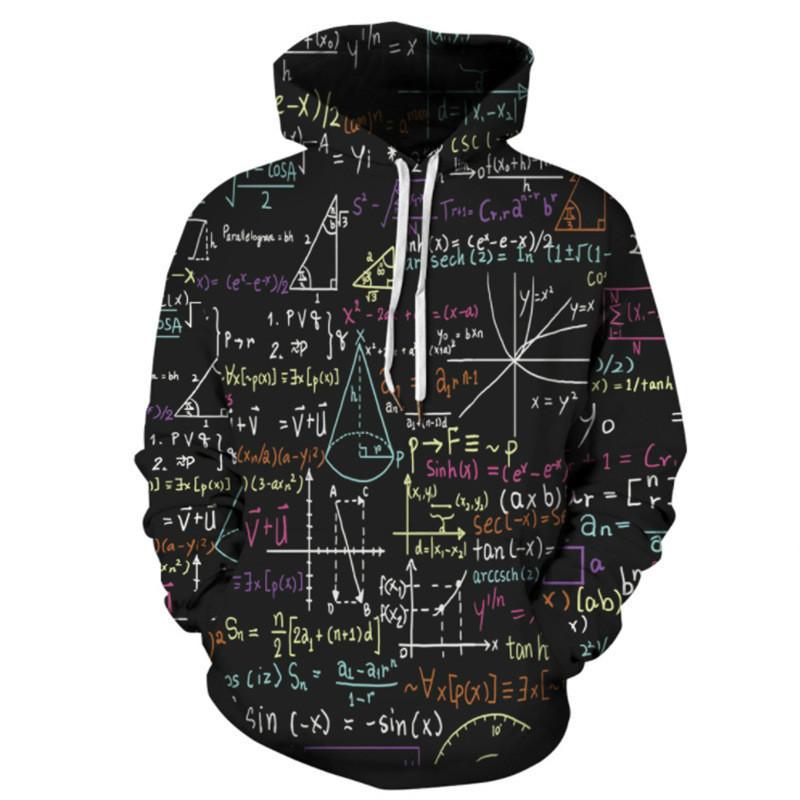 Tactics Style Men Sweatshirts & Hoodies Digital Printing Long Sleeve Pullover Hooded Sweater Autumn and Winter