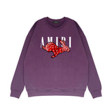 Amiri Sweatshirt Amiri Crew Sweatshirts Crew Neck Sweater