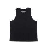 Fog Essentials Vest Fear Of God Essentials Letter Reflective Vest Men and Women Couple Sleeveless T-shirt
