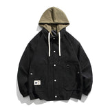 Nasa Jacket Men's Spring and Autumn Fashion Brand Hooded Jacket