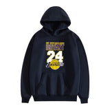In Memory of Kobe Hoodie Loose Hooded Sweater