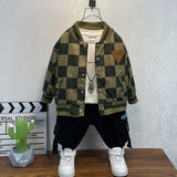 Toddler Boys Jackets Boys' Baseball Jacket Coat Spring and Autumn