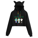 Dreamwastaken Men's Novelty Hoodies Dream Merch Shirt Fashion Navel Hooded Sweater
