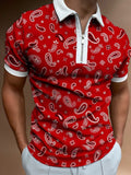Polo Shirts Men's Polo Shirt Short-Sleeved T-shirt