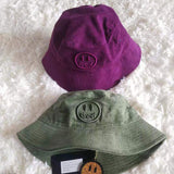 Justin Bieber Toque Smiling Face Embroidery Leisure Corduroy Hat for Men and Women