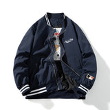 Varsity Jacket Loose Baseball Cotton-Padded Jacket Embroidered Jacket