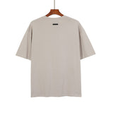 Fog T Shirt Tops Summer Printed Men and Women Short Sleeve Fear Of God