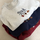 Harvard Sweatshirt Vintage Embroidered Fleece Thick Sweater Women