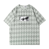 Men's T Shirt Summer Casual Tops Short Sleeve T-shirt Men's round Neck Half Sleeve BF Idle Style Trendy Loose Half Sleeve