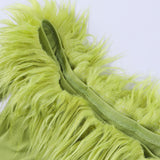 Emily Ratajkowski Dress Sexy Sheath Long Sleeve Feather Dress