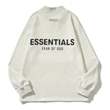 Kanye West Sunday Service Sweatshirt Printed Long Sleeve Half Turtleneck T-Shirt Sweater