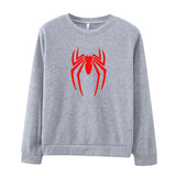 Men Spider Hoodie Spider-Man Fleece Sweater