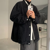 Denim Shirts Denim Jacket Men's Spring Baggy Casual Jacket Jacket