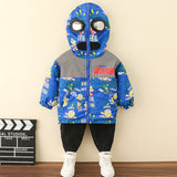 Toddler Boys Jackets Ultraman Boys' Coat Spring and Autumn Shell Jacket Children