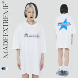 Blackair T Shirt Summer Short Sleeve Loose round Neck T-shirt