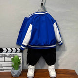 Toddler Boys Jackets Boys' Jacket Baseball Uniform Spring and Autumn Clothing