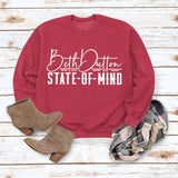 Beth Dutton Outfits Head round Neck Top T-shirt Sweater