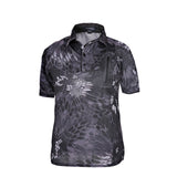 Tactics Style T Shirt for Men T-shirt Outdoor Casual Lapel Short Sleeve