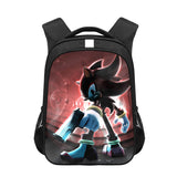 Shadow Backpack Sonic Cartoon Backpack Schoolbag Reflective Stripe Primary and Secondary School Students Burden Alleviation Backpack