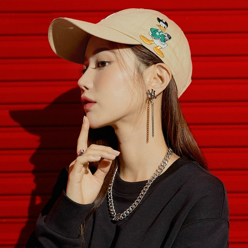 La 59fifty Hats MLB Donald Duck Hat La DIS Baseball Cap