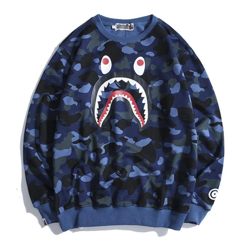 Bape Sweatshirt Camouflage Ape Crew Neck Sweater