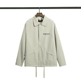 Fog Essentials Jacket Fear Of God Fog Essentials Nylon Reflective Jacket Outdoor Jacket Coat Men and Women
