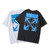 Off White Spring and Summer Short Sleeve Printing Design Owt