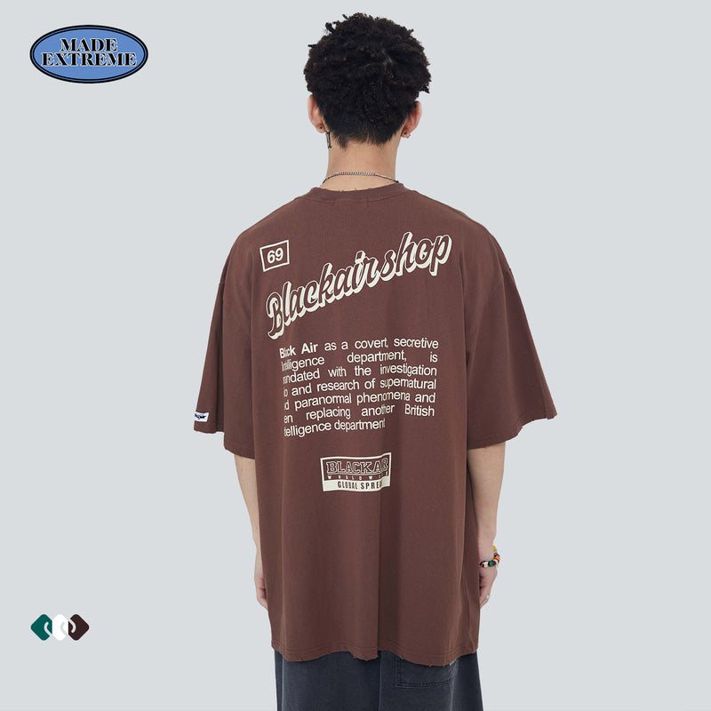 Blackair T Shirt Retro Short Sleeve T-shirt