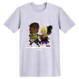 Juice WRLD T Shirt Cartoon Juice WRLD Printed Week T-shirt Cute Style