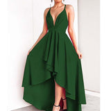 Prom Dresses Women's Casual Temperament Commute Sling Backless Dress