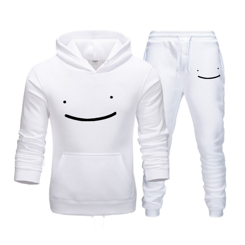 Dreamwastaken Novelty Hoodies Dream Merch Shirt Fashion Casual Printing Hoodie Ankle Banded Pants Suit