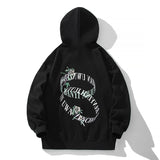 Slogan Graphic Hoodie Tops Hoodie Coat for Men