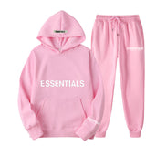 Fear Of God Fog Essentials Hoodie & Sweatpant 2 Piece Set For Men And Women