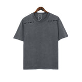 Cavempt Ce Cav @ Empt C.E Embroidered Letters Solid Color Men's and Women's Short-Sleeved T-shirt