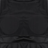 Burkini Swimwear Muslim Fashion Outfits Plus Size Long Sleeve Trousers Black Slimming Women's Swimwear