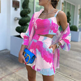 Women Pants Suit Women's Spring/Summer Temperament Leisure Three-Piece Suit