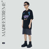 Blackair T Shirt Summer Gothic Printed Short Sleeve T-shirt