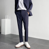 Seersucker Suit Casual Suit Pants