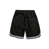 Men Shorts Lightning Embroidery Pattern Sweatpants