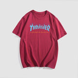 Thrasher T Shirt Thrasher Flame Leisure Sports T Shir Summer