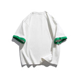 Men T Shitrs Three-Dimensional Letter Printed T-shirt