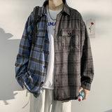 Men's Shirts Large Size Long Sleeve Shirt Cardigan