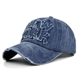 Yankee Baseball Cap Embroidered Peaked Cap Retro Spring and Summer