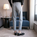 Men Trousers Casual Pants Men's Summer Suit Pants