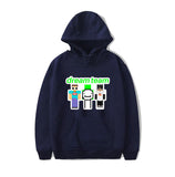 Dreamwastaken Men's Novelty Hoodies Dream Merch Shirt Cartoon Print Sweatshirt Casual Loose-Fitting Hoodie Outerwear Shirt