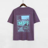 Cavempt Ce Printing Male and Female Couple Short Sleeve